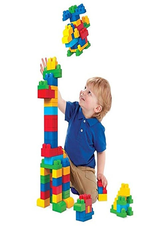 STLYZ My First Builder Blocks Plastic Creative Learning Educational Blocks, Also Known as Learning & Play Toy Set for Kids of + 3 Year’s (Multi Color) in a Transparent Bag - Image 2